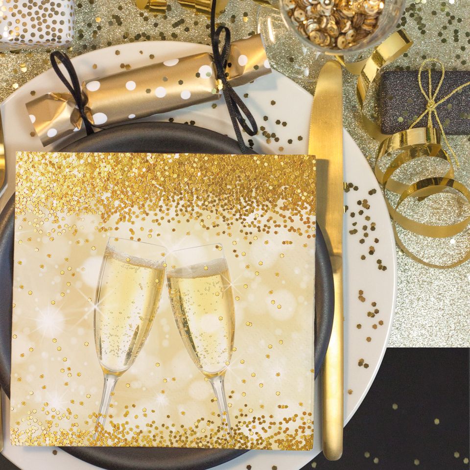 Image - Stimmungsbild Servietten Golden Night 2