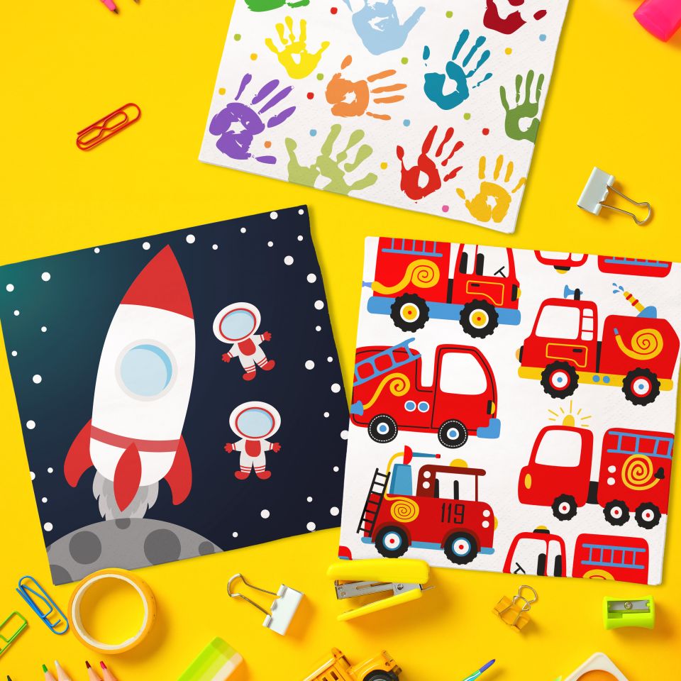 Image - Stimmungsbild Servietten Kinder