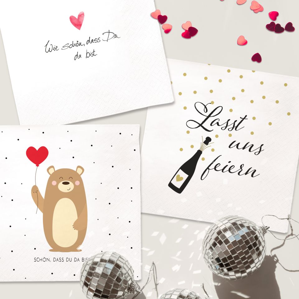 Image - Stimmungsbild Servietten Maedelsabend