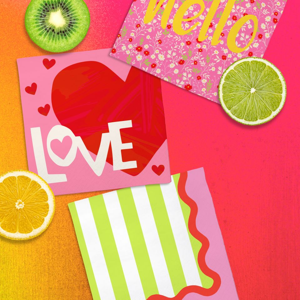 Image - Stimmungsbild Servietten Love
