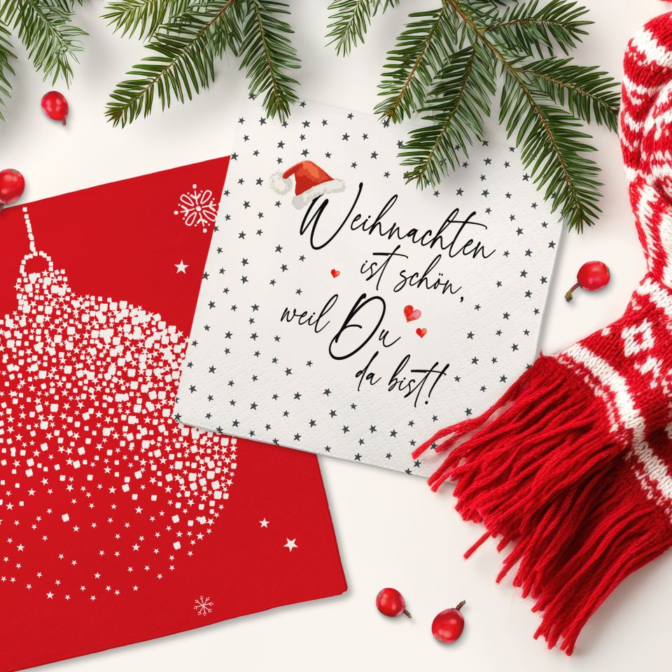 Image - Stimmungsbild Servietten Festive